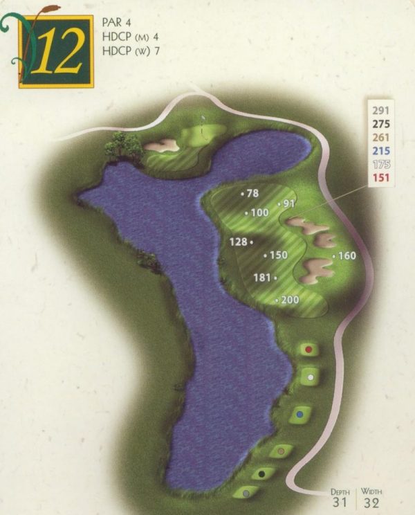 Hole #12 | 407 yards | Par 4