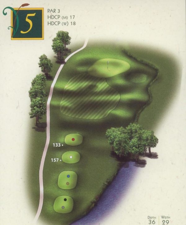 Hole #5 | 212 yards | Par 3